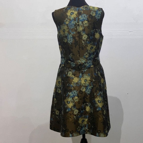 Karen Mullen green and blue floral dress - Picture 8 of 15